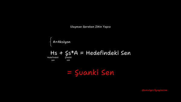 Ulaşman Gereken Zihin Yapısı