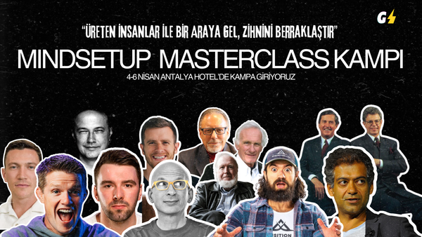 MindsetUp Masterclass Kampı Antalya'da 4-6 Nisan'da Başlıyor.